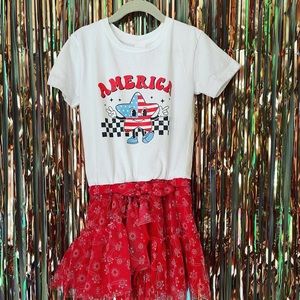 Custom little girls dress! Size 4T